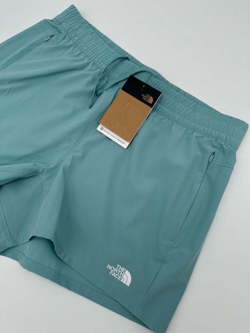 The North Face Women's Britti 2.0 Hiking Running Shorts Size Large Blue Eclipse
